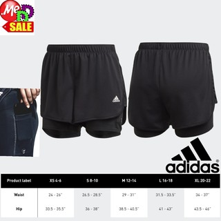 Adidas - ใหม่ กางเกงขาสั้นใส่วิ่งออกกำลังกายมีซับในขาสั้น 2-IN-1 ADIDAS  MARATHON 20 TWO-IN-ONE SHORTS FS9845 GC6652 AD | Shopee Thailand