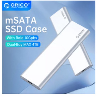 ภาพหน้าปกสินค้าORICO (MSG-RC3) 2 Bay Type-C mSATA SSD Enclosure with Raid(สำหรับMSATAนะครับ) ที่เกี่ยวข้อง