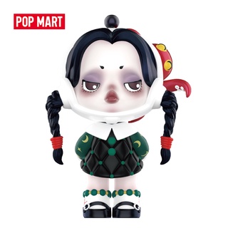 Pop MART ฟิกเกอร์ SKULLPANDA x THE ADDAMS FAMILY Series