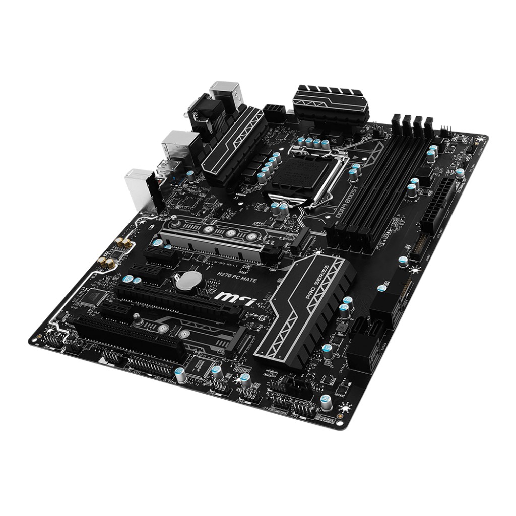 MSI H270 PC MATE 1151 JIB 3Y DDR4 2400Mhz. 4 Slot Shopee Thailand