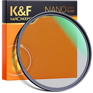 K&amp;f Concept Nano-X ฟิลเตอร์กระจายไอหมอก สีดํา 1/2 1/1 เอฟเฟคพิเศษ เคลือบหลายชั้น กันน้ํา กันรอยขีดข่วน สําหรับเลนส์กล้อง DSLR 49-82 มม.