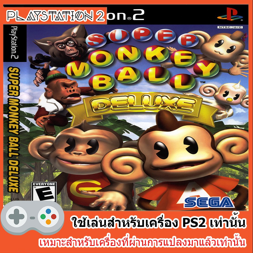 แผ่นเกมส์-ps2-super-monkey-ball-deluxe