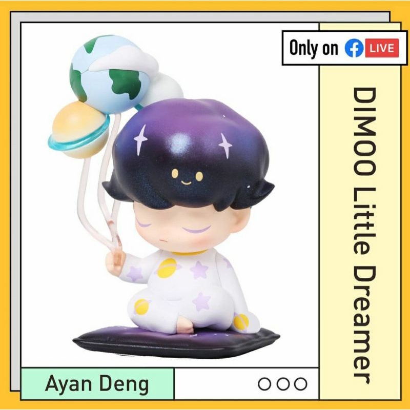 ⚡พร้อมส่ง⚡ Dimoo Little Dreamer Limited PTS Ver. / Pop Mart | Shopee ...