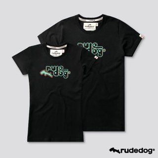 Rudedog เสื้อยืดชาย/หญิง สีดำ รุ่น LED (ราคาต่อตัว)