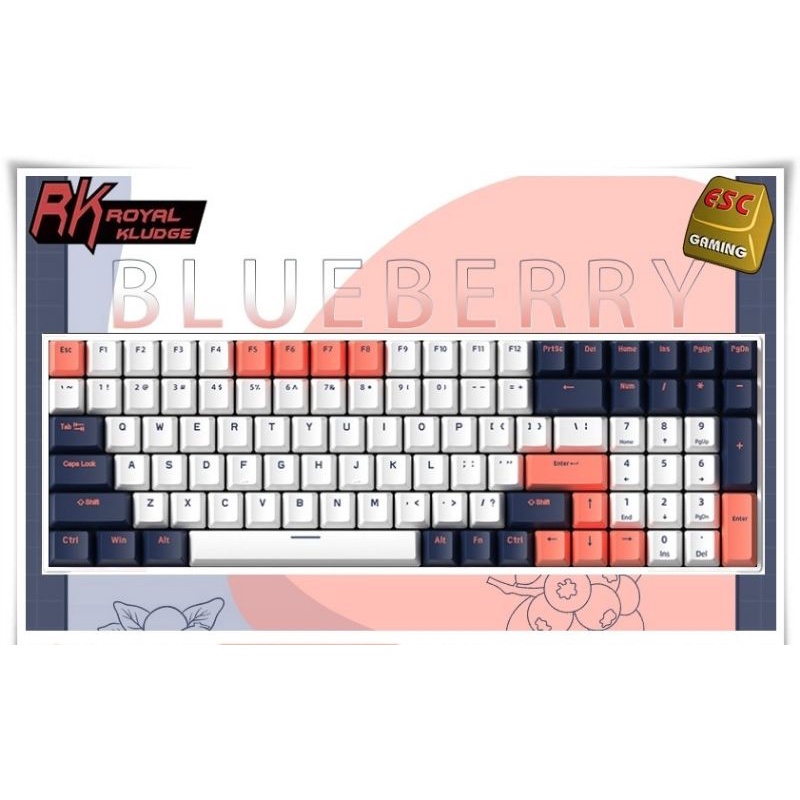 Keycap สำหรับ RK100 Milkshake/Blueberry | Shopee Thailand