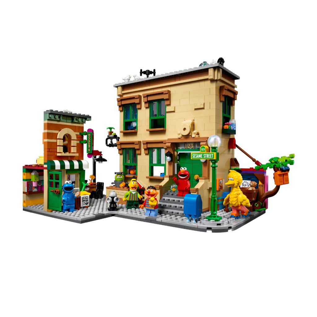 lego-ideas-21324-sesame-street-กล่องมีตำหนิ-ถูกแกะซีล-ของใหม่-ของแท้-พร้อมส่ง