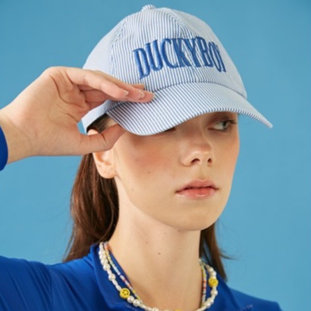 duckyboy-stripe-cap-duckyboy-หมวกแก๊ป-มี3สี-หมดแล้วไม่ผลิตเพิ่ม