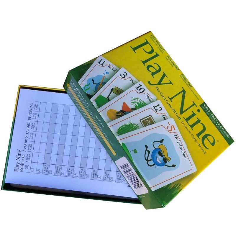 play-nine-the-card-game-of-golf-ภาษาอังกฤษ-board-game-บอร์ดเกม-การ์ดเกม-กอล์ฟ-เกมกอล์ฟ