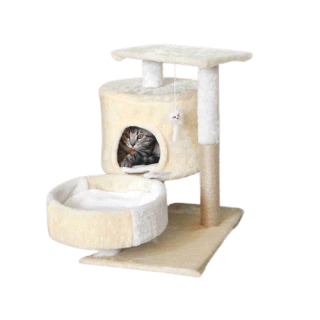 โปรโมชั่น : คอนโดแมว ที่นอนแมว สูง55cm. มี5