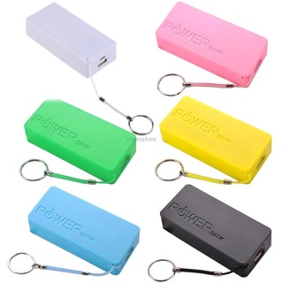 Ch [พร้อมส่ง] เคสที่ชาร์จแบตเตอรี่ Usb 18650 5600mAh 2 ชิ้น สําหรับโทรศัพท์ Diy