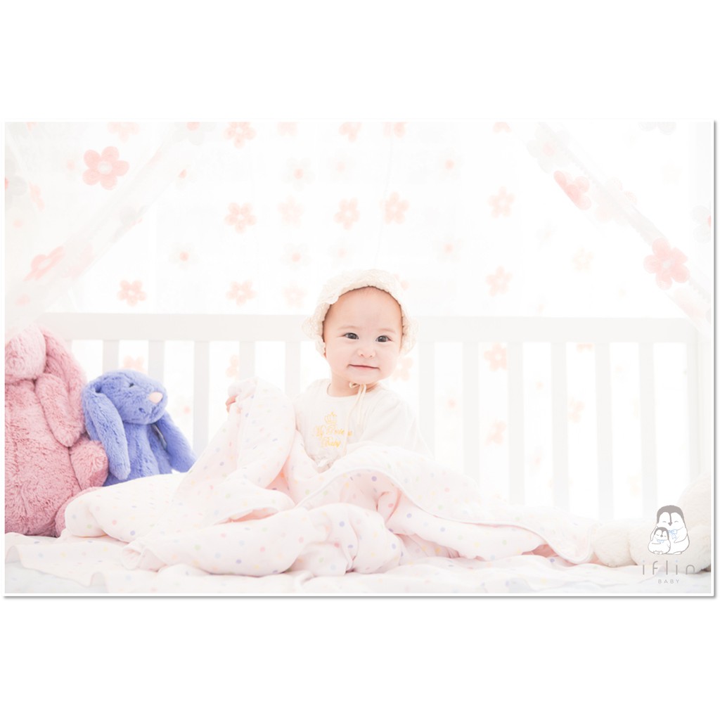 ภาพหน้าปกสินค้าIflin Baby - ผ้าห่ม ไซส์เบบี๋ 0-2 ขวบ - Baby Blanket - ของใช้เด็กอ่อน จากร้าน iflinbaby_official บน Shopee