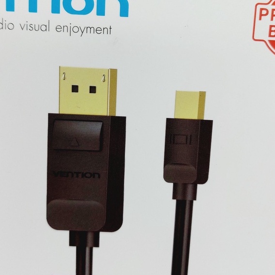 สายแปลง-mini-display-port-to-display-port-up-to-4k-3840x2160-ultra-hd-ยาว-3-m-haabi-vention-ออกใบกำกับภาษีได้