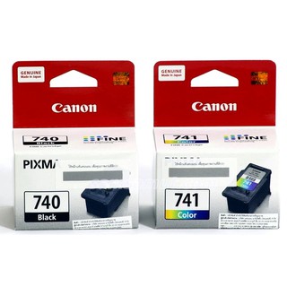 CANON PG-740 BK+CANON CL-741 COL For Canon : Pixma MG2170 / MG2270 / MG3170 / MG3570 / MG4170 / MG4270 / MX377 / MX397 /