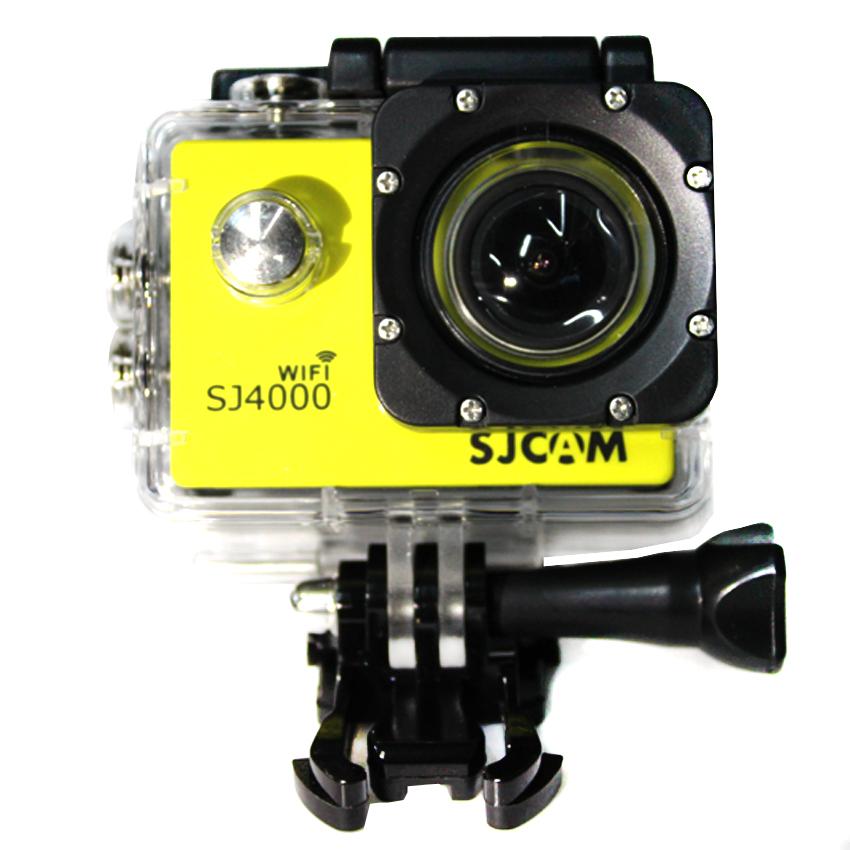 SJCAM SJ4000 Wi-Fi รุ่นปุ่มกดใหญ่ (Yellow) รับประกัน 1 เดือน | Shopee ...