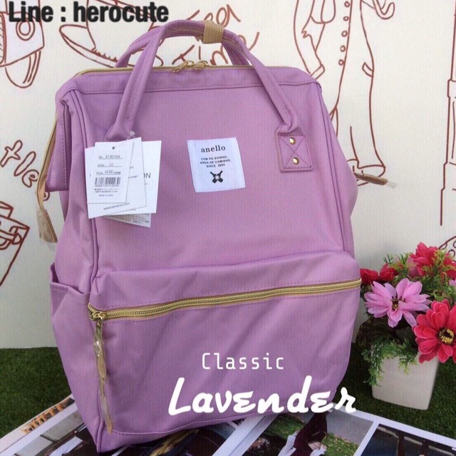 anello-polyester-canvas-rucksack-แท้outlet