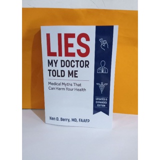 หนังสือ Lies My Doctor Told Me Book: Medical Myths สามารถทําร้ายสุขภาพของคุณได้