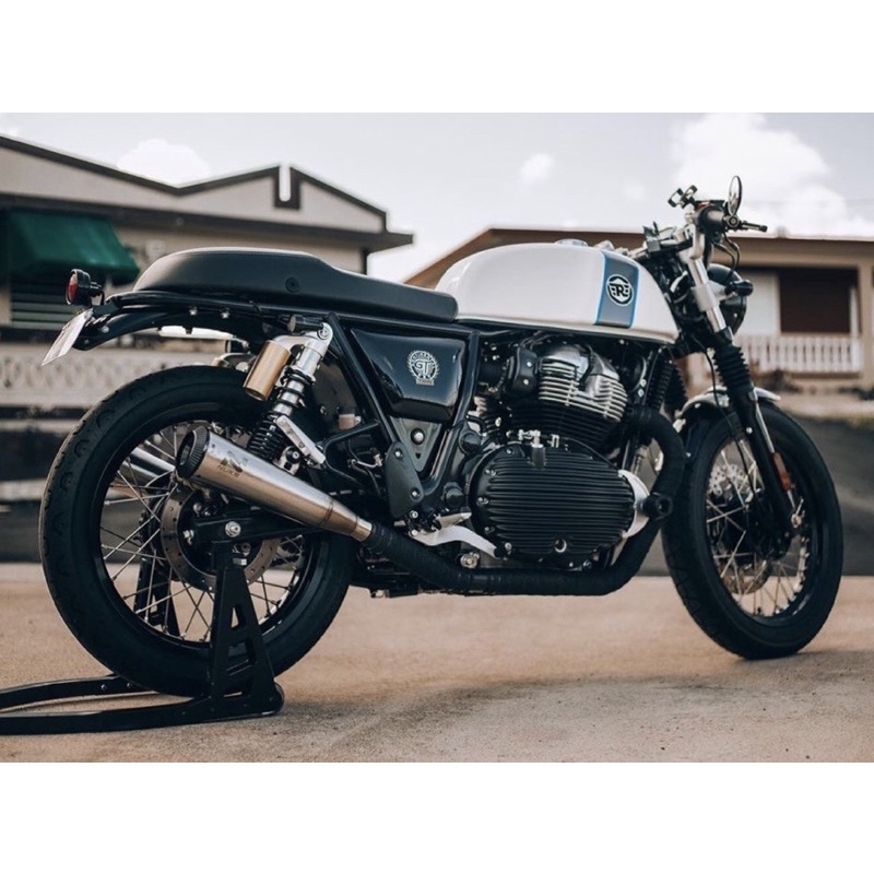 ท่อไอเสีย NUKE รุ่น Little Boy CNC สำหรับ Royal Enfield Interceptor ...