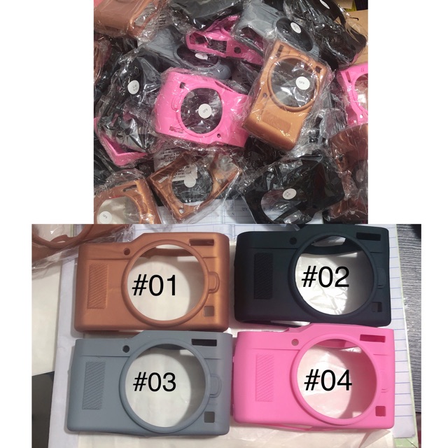 ภาพสินค้าซิลิโคน lumix Gf9/10 พร้อมส่ง * ใต้รูปให้ชัดเจน จากร้าน bp_cameraaccessories บน Shopee ภาพที่ 3