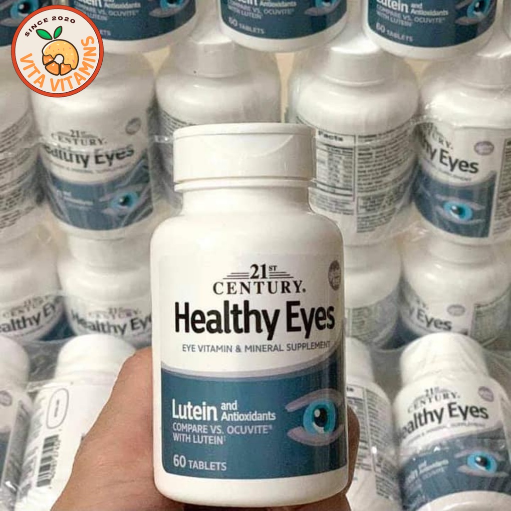 ภาพสินค้าวิตามินบำรุงตา ลูทีน 21st Century Healthy Eyes with สูตร Lutein , สูตร Extra with Zinc,B2 B3, สูตร Lutein & Zeaxanthin จากร้าน vita.vitamins บน Shopee ภาพที่ 3