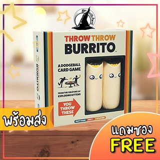 Throw Throw Burrito Original Edition Board Game แถมซองใส่การ์ด [SP 120]