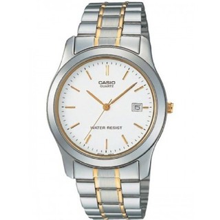 Casio นาฬิกาข้อมือ รุ่น MTP-1141G-7A - Silver/White