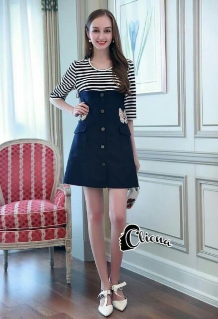 b-amp-w-stripes-denim-dress