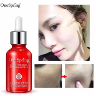 Big SALE เซรั่มหน้าใส เซรั่มทับทิม One Spring Red Pomegranade Serum ช่วยให้หน้าขาวใส ผิวกระชับ