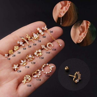 Anime My Dress Up Darling Earring Ear Piercing Sets Marin Kitagawa Cosplay  Non Pierced Cuff Earrings Jewelry For Men Women Gifts