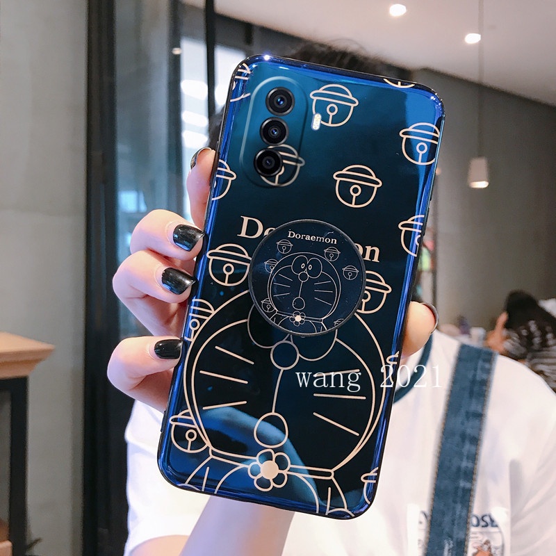 2022-new-casing-huawei-nova-y70-nova-9-se-nova-8i-honor-x9-50-lite-5g-เคส-cartoon-phone-case-blu-ray-doraemon-back-cover-with-stand-tpu-anti-fall-soft-case-เคสโทรศัพท์