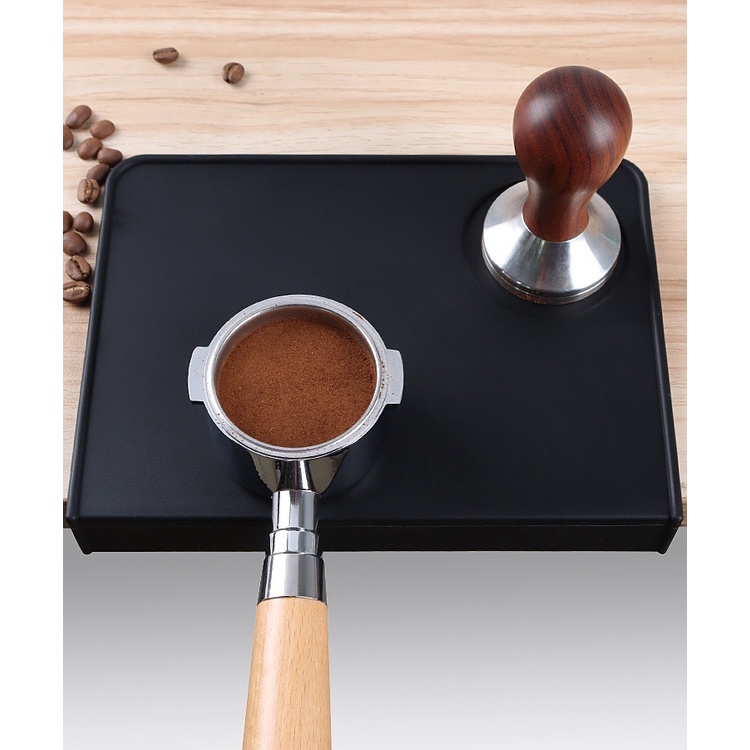 ยางรองแทมเปอร์-อุปกรณ์ชงกาแฟ-tamper-mat-coffee-powder-pad
