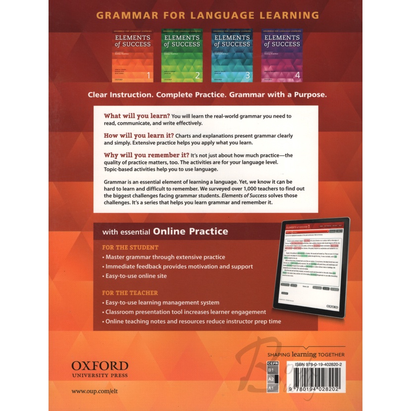 elements-of-success-grammar-1-students-book-online-practice-p