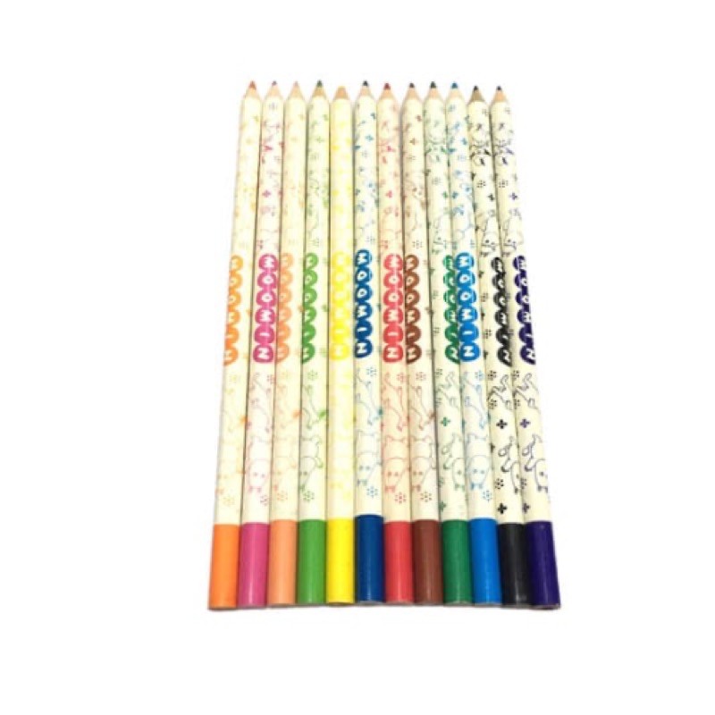 ดินสอสีไม้-12-สี-moomin-แท่งยาวยี่ห้อนานมี