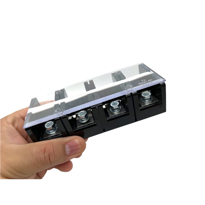 TC terminal block เทอมินอล 4ช่อง งานกระแสสูง 60-150A | Shopee Thailand