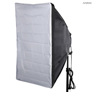 Andoerกล่อง Softbox สะท้อนแสงขนาด 50x70 ซม . / 20 นิ้ว X 28 นิ้วสําหรับถ่ายภาพสตูดิโอ