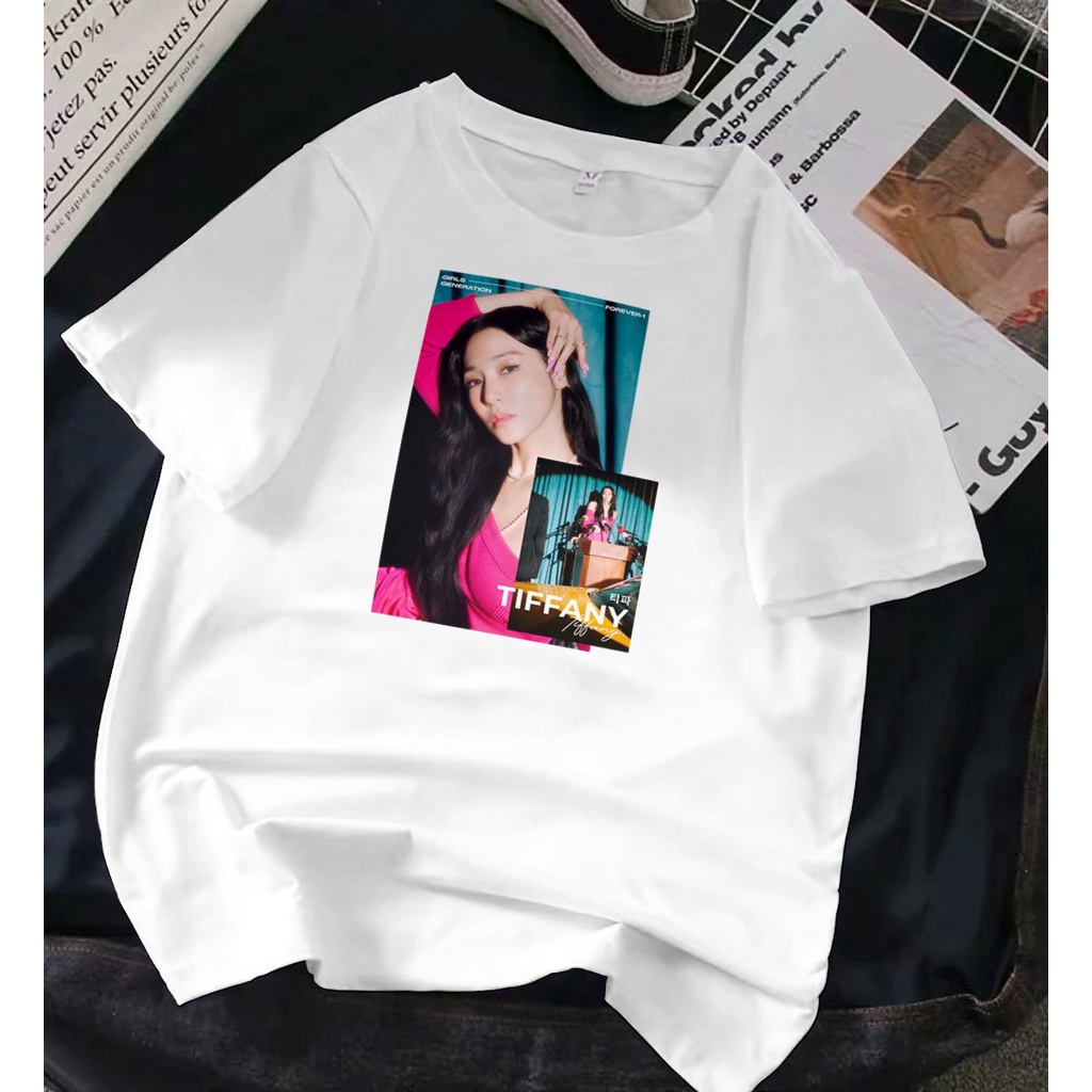 pretty-savage-เสื้อยืดโอเวอร์ไซซ์-พิมพ์ลาย-snsd-forever1-tiffany-photo