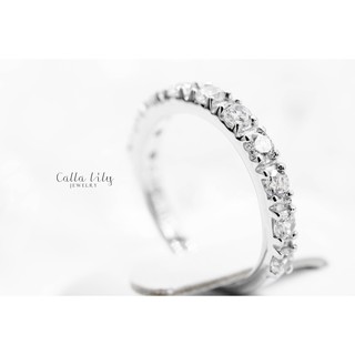 แหวนเพชรรอบนิ้วครึ่งวง Eternity Ring