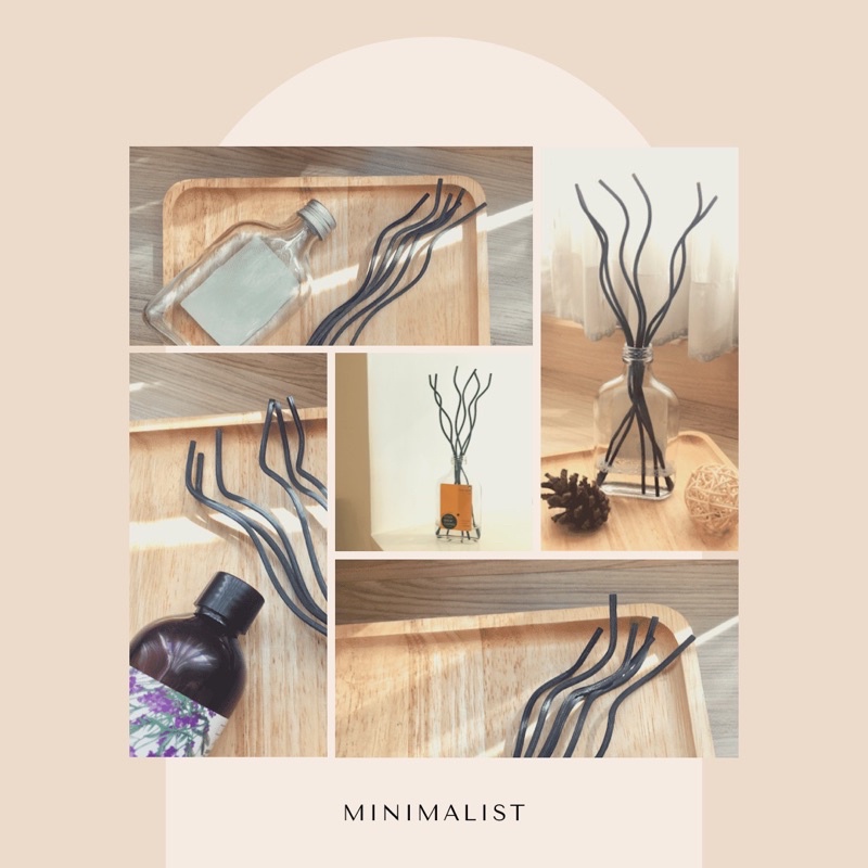 Minimal Style Home Deco: ก้านไม้หวายกระจายกลิ่น : Natural Wavy Rattan ...