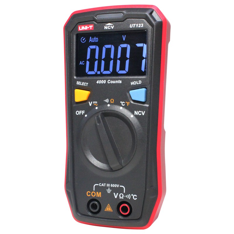 UNI-T UT123 ดิจิตอลมัลติมิเตอร์ เหมาะสำหรับเป็นเครื่องมือประจำบ้าน ของ ...