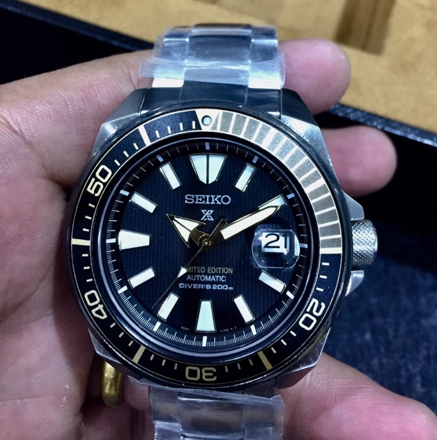 Seiko Prospex Limited Edition Automatic Samurai Diver s 200m SRPC43K1 Shopee Thailand