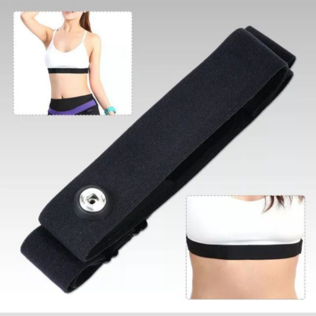 ภาพหน้าปกสินค้าสายคาดอก Adjustable Chest Belt Heart Rate Monitor Band Strap fit for All Garmin Wahoo Hf