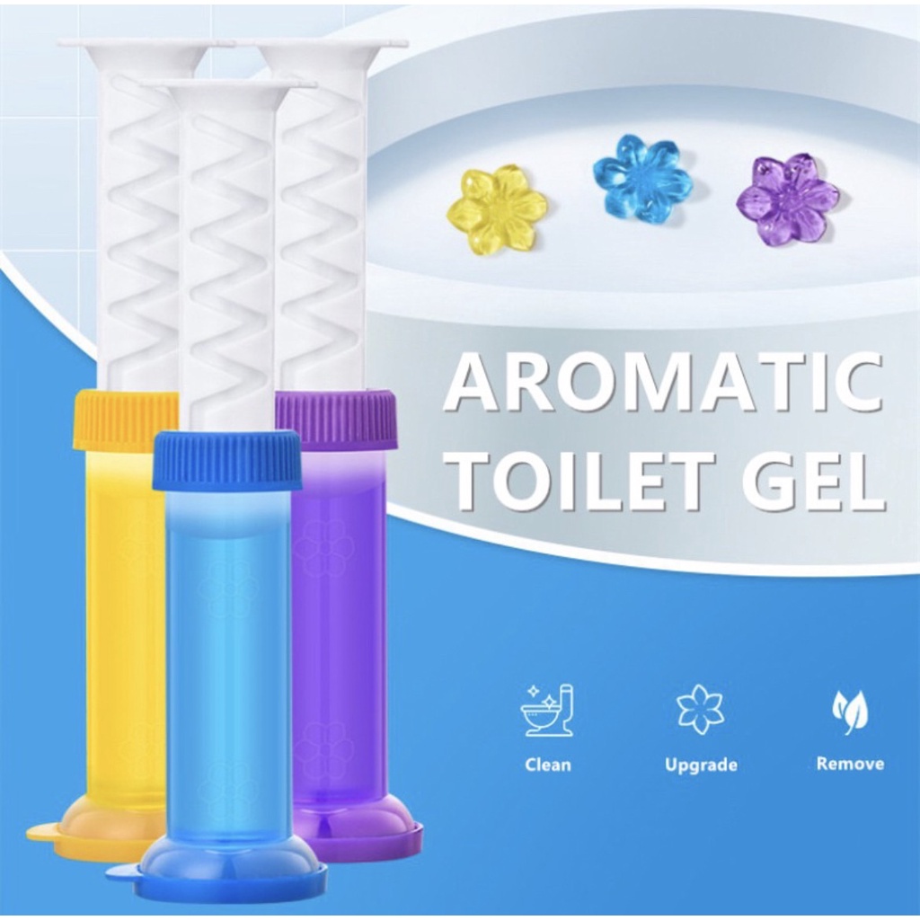 เจลหอม-เจลดับกลิ่นชักโครก-toilet-gel-cleaner-ดับกลิ่นห้องน้ำ-เจลลดคราบ-ชักโครก-ห้องน้ำ-น้ำยา