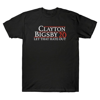 [100% Cotton] มาใหม่ เสื้อยืด ผ้าฝ้าย ระบายอากาศ พิมพ์ลาย Clayton Bigsby 20 สําหรับผู้ชาย