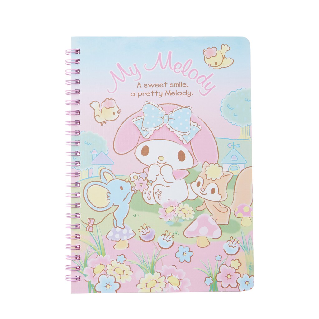 สมุดโน๊ต-สมุดโน๊ตริมลวด-spiral-notebook-sanrio