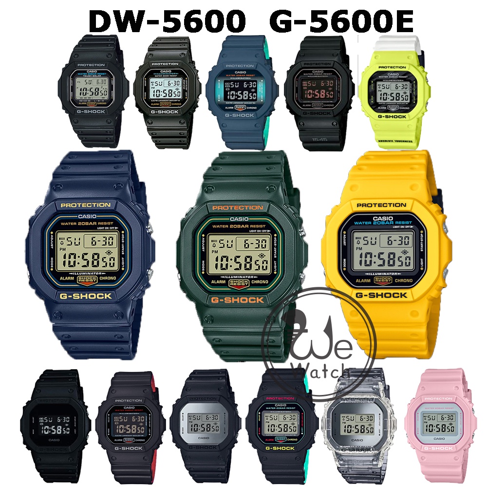 ราคาและรีวิวG-SHOCK CASIO รุ่น DW-5600 G-5600 ประกัน CMG 1ปี DW5600 G5600 DW5600E