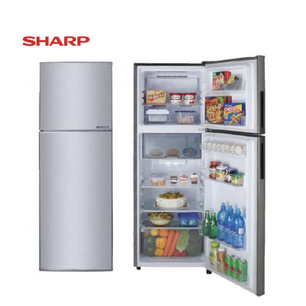 sharp-ตู้เย็น-2-ประตู-8-9-คิว-สีเงิน-รุ่น-sj-x260tc-sl