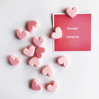 Dedetripe คลิปหนีบโฟลเดอร์ รูปหัวใจ สีชมพูน่ารัก สําหรับโรงเรียน สํานักงาน 1 ชิ้น