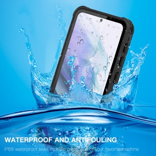 Samsung Galaxy S21 Ultra Waterproof Case Galaxy S21 Plus S21+ 5G Full Protector Shockproor Clear Back Cover