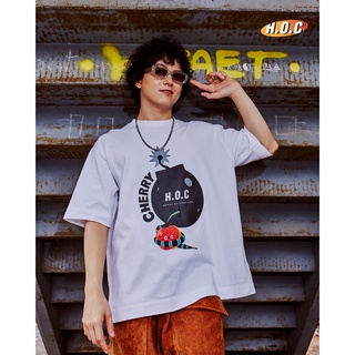 (1piece) Cherry bomb boxy t-shirt | 22MM.T collection