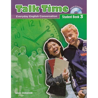 DKTODAY หนังสือ TALK TIME 3:STUDENTS BOOK WITH CD