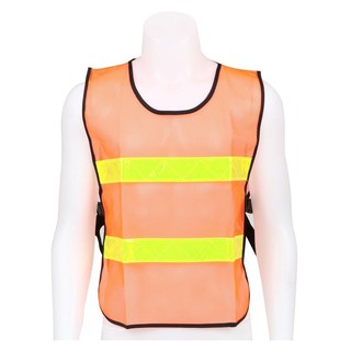 อุปกรณ์นิรภัยสาธารณะ เสื้อจราจร YAMADA OR-6045 2เเถบ ชุดและอุปกรณ์เซฟตี้ เครื่องมือช่างและฮาร์ดแวร์ HIGH VISIBILITY REFL